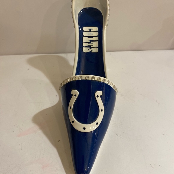 Ceramic Colts Team Shoe Wine Holder (KA) - Picture 11 of 14